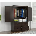 thumbnail image 2 of Inval Modern Espresso Armoire/ AV Video Combo, 2 of 9