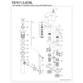 thumbnail image 6 of Kingston Brass FB7615CML Manhattan Double-Handle 4" Centerset Bathroom Faucet with Pop-Up Drain, Oil Rubbed Bronze, 6 of 7