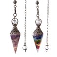 thumbnail image 4 of Langgg Pendule en Cristal Pierre Naturelle Pendentif pour Divination Soulèvement, 4 of 9