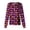 Dark Purple #25, variant on Halloween Scrub Tops for Women Pumpkin Witch Hat Button Down Spooky Medical Scrubs Skull Castle Funny Long Sleeve Medical Uniform, S