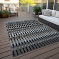 thumbnail image 6 of Addison Rugs Chantille Indoor/Outdoor Transitional Southwest Black Washable Rectangle Rug, 2'6" x 3'10", 6 of 6