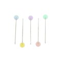 thumbnail image 3 of 100Pcs Plastic Flat Head Pins Straight Quilting Pins Mixed Color DIY Sewing Needles, 3 of 9