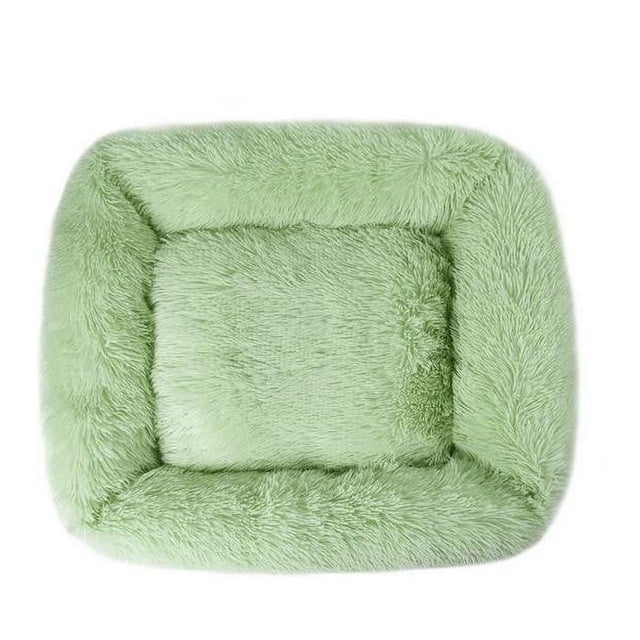 Xihbxyly Cama Rectangular Sennaux para Mascotas, Cojín Suave y Relajante, Base Antideslizante, Perrera Acogedora y Cálida, Ideal para Perros y Gatos, Perfecta para Un Sueño Reparador, Lavable, Varios
