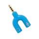 thumbnail image 3 of Adaptador de audio Teléfono Convertidor de audio Divisor Auricular Conector de micrófono GeweYeeli EL4714-01B, 3 of 7