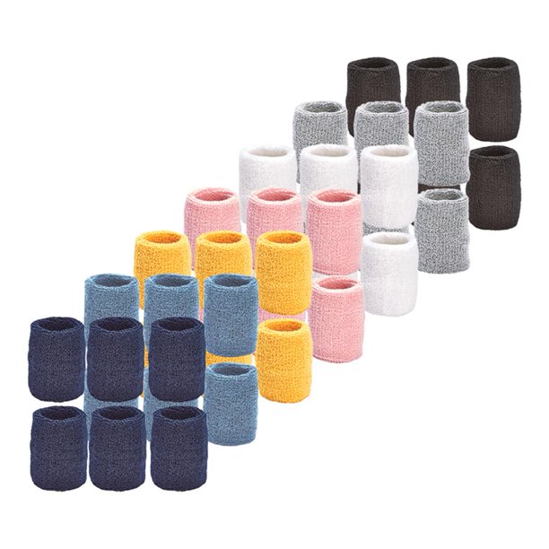 Team Pack Tennis Wristbands 6 Pair