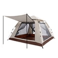 thumbnail image 2 of Carpa Del Parque Tienda de campaña automática a prueba de sol para 5-8 personas para senderismo al aire libre (pintado en plata) Tmvgtek Para Estrenar, 2 of 9