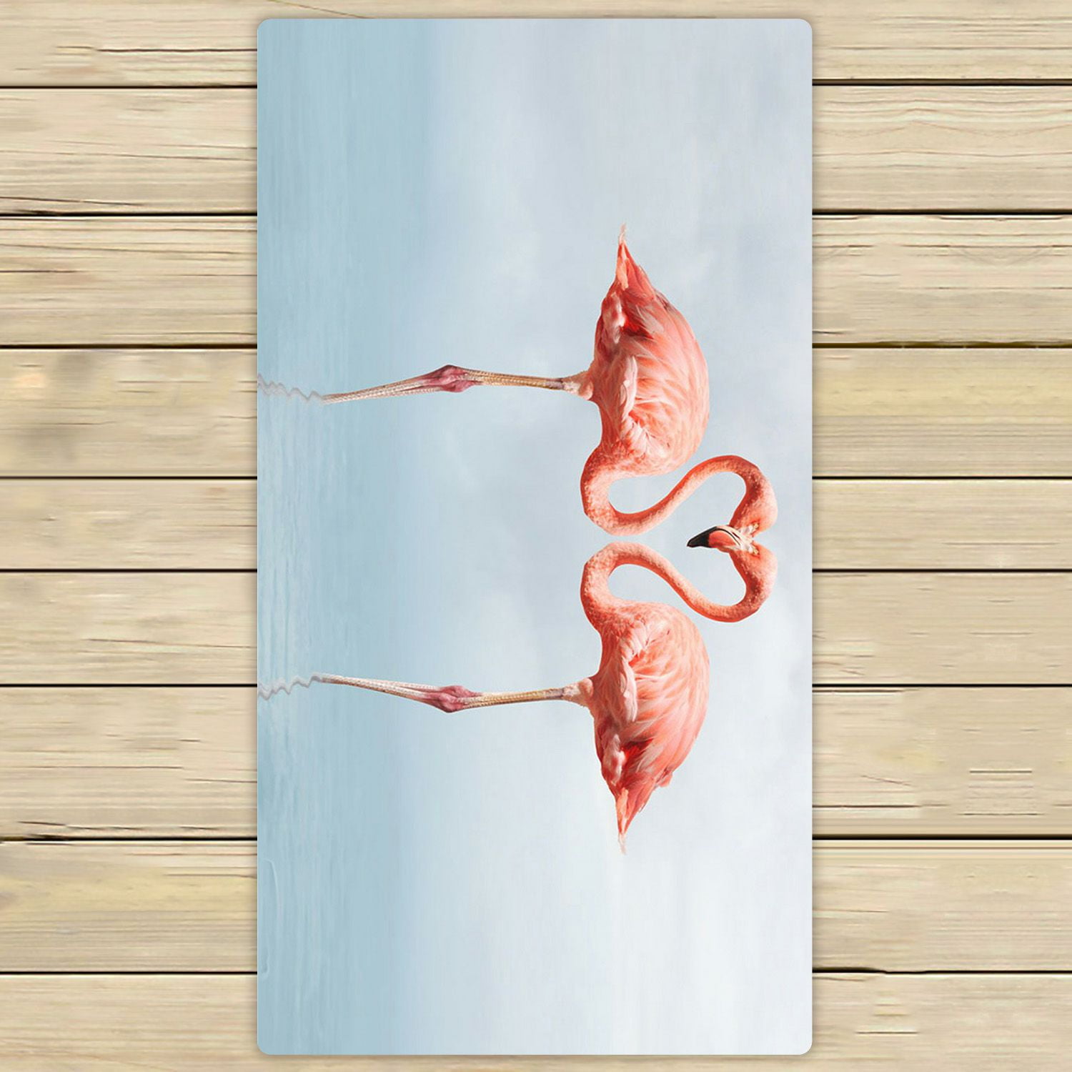 ZKGK Flamingo Hand Towel Bath Towels Beach Towel For Home Outdoor