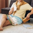 thumbnail image 4 of Daiia Starfish in Beach Mens Woven Stretch Pajama Short,Short Pajama Pants-XX-Large, 4 of 9