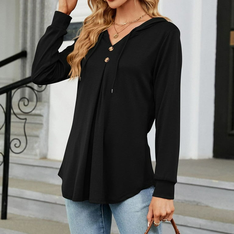 Long sleeved Pure Color Hoodies Long sleeved Pure Color Hoodies