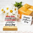 thumbnail image 4 of Zomyto Ideas Gift for Father's Day,Gifts for Dad from Daughter Son,Dad Birthday Gifts,Dad Gifts,Christmas Gifts for Dad,Unique Gifts for Dad,Dad Definition Acrylic Plaque, 4 of 7