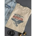 thumbnail image 3 of Brooklyn Denim Logo T-Shirt Women -Image by Shutterstock, Female Small, 3 of 4