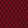 thumbnail image 2 of Milliken Seasonal Area Rug WINTER QUILT Winter Quilt Red Modern, 2' x 8', 2 of 4