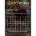 thumbnail image 7 of RICHCOIN Men's Ribbed Knit Crewneck T-Shirts Short Sleeve Textured Solid Casual Tee, 7 of 7