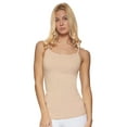 thumbnail image 2 of Felina Womens Cotton Modal Camisole, Adjustable Cotton Tank Top 3-Pack, 2 of 6