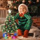thumbnail image 5 of Ganfancp Adornos de Navidad Flocking Beads Mini Árbol de Navidad Adorno de Navidad Escritorio Pequeño Árbol de Navidad Artículos En Liquidación 1* Árbol de Navidad, 5 of 6