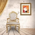 thumbnail image 3 of Josefina 12x14 Gold Ornate Wood Framed with Double Matting Museum Art Print Titled - Santa with Hot Chocolate, 3 of 4