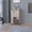 Light Gray, variant on FM FURNITURE Farson Bar Cart with 2-Side Shelf, 6-Built In Wine Rack and Casters