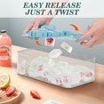 thumbnail image 5 of Ice Cube Tray for Freezer with Bin: Easy Release Ice Cube Maker with Covered Ice Holder - 3pack Ice Trays for Making 1.5inch Icecubes - Icebox with Lid, 5 of 5