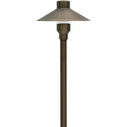 Brass G4 12V PATH Light Landscape Fixture with wire and spike