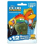 Interactive Commicat Disney Club Penguin 6 Month $39.95