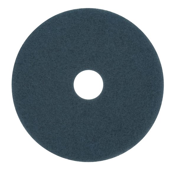 3M Blue 16" Cleaner Pad 5300, Blue, 406 mm x 82 mm, 7000028444 | 5/Case