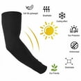 thumbnail image 1 of 5 Pairs Sun Protection Arm Sleeves With Thumb Holes for Men & Women, 1 of 5