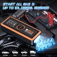 thumbnail image 5 of GCZ 6000A Jump Starter, 32000mAh Car Battery Booster with PD65W Fast Charge Input & Output, 1.5–2H Full Recharge, 12V Jump Box for All Gas & Up to 10L Diesel Engines, Smart Jumper Cables, 5 of 14