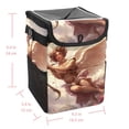 thumbnail image 5 of Cupid Mini Trash Can Car Garbage Can Car Trash Can Foldable with Lid Leak-Proof Hanging Storage Bag, 5 of 6
