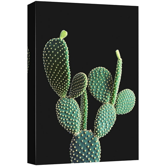 wall26 Canvas Print Wall Art Southwest Desert Bunny Ear Cactus Succulent Nature Wilderness Photography Realism Floral Botanical Multicolor for Living Room, Bedroom, Office - 32"x48"