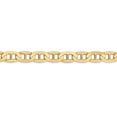thumbnail image 2 of Leslie's Real 14kt Yellow Gold 6.25mm Concave Anchor Chain Chain ; 9 inch; Lobster Clasp; for Adults and Teens; for Women and Men, 2 of 4