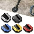 thumbnail image 6 of Motorcycle Bike Kickstand Extender Foot Side Stand Extension Pad Support Plate, 6 of 10