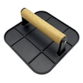 thumbnail image 3 of Siruishop Burger Press Barbecue Press Nonstick Kitchen Gadget, Professional Burger Smasher Square, 3 of 8