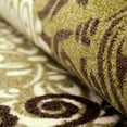 thumbnail image 3 of Hedena Traditional Non-Slip Geometric Floral  Indoor Washable Area Rug by Blue Nile Mills, 8' x 10', Brown, 3 of 6