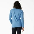 thumbnail image 2 of Dickies Women's Cooling Long Sleeve Pocket T-Shirt, Azure Blue, XS, 2 of 5