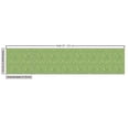 thumbnail image 3 of Ambesonne Retro Fabric by the Yard Upholstery, Monochrome Wild Cat Print, 1 Yard, Fern Green and Pastel Yellow, 3 of 5