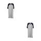 thumbnail image 4 of Minnieouse Algodón Ropa de dormir para hombre Transpirable Género neutro Azul oscuro gris claro XXXL 2Conjunto, 4 of 6