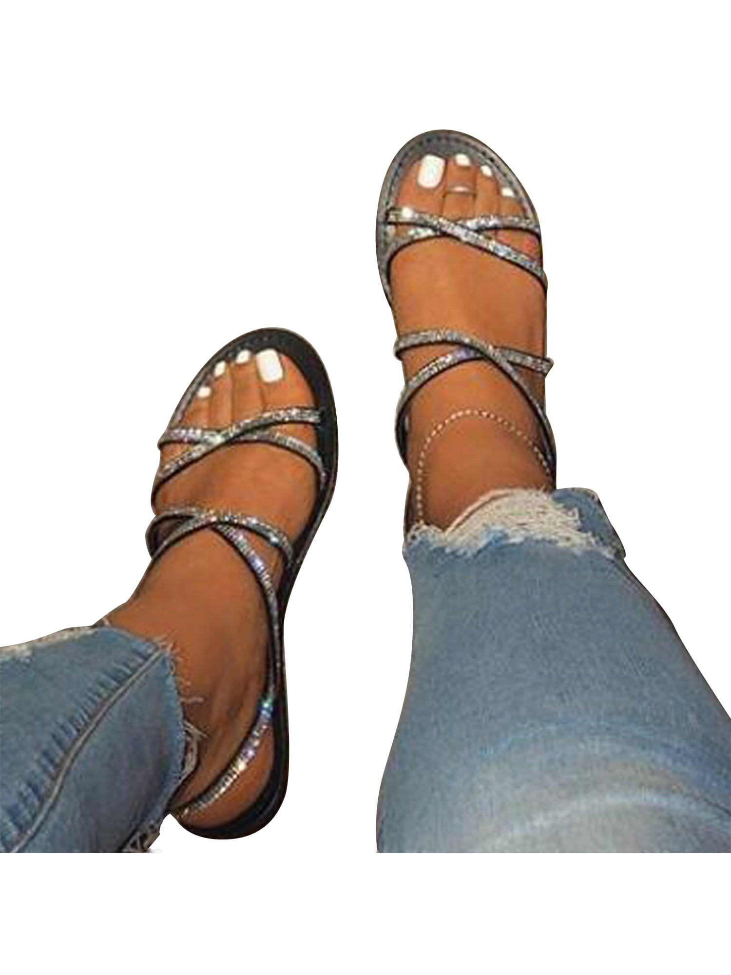 ladies boho sandals