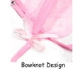 thumbnail image 5 of PULLIMORE Womens Sexy Lingerie Lace Bra Thong Panty Set Babydoll Underwear (Pink, M）, 5 of 6