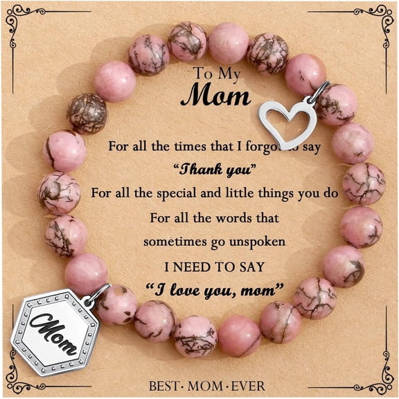 Mother's Day Gifts for Mom, Daughter, Wife, Friends, Sister, Aunt, Grandma - Beaded Bracelets for Women Teen Girls Jewelry on Easter Basket Birthday C