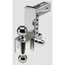 Fastway Trailer 6in Adjustable Pin Style Hitch Ball Mount Class III 2 in Receiver, 10000 lbs