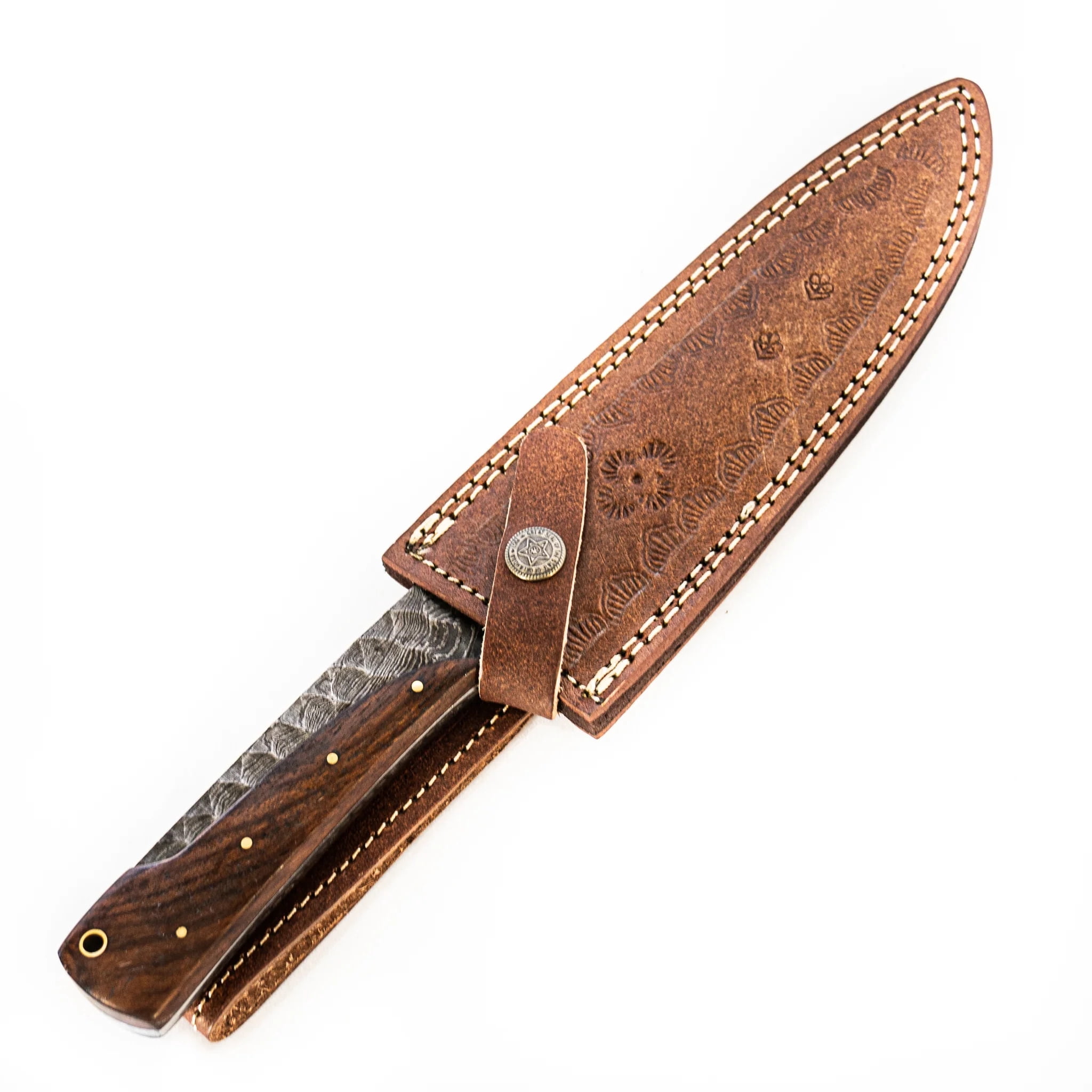 Ridged Bowie Knife- 12