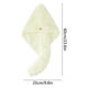 thumbnail image 3 of Toalla de Microfibra para Secar El Cabello con Cierre de Botón | Súper Absorbente para Cabello Rizado y Grueso | Gorro de Secado Rápido para Mujeres y Niñas | 1 Unidad, 3 of 6