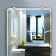thumbnail image 2 of Weiweiguan 4pcs Mirror Mount Clips Mirror Floating Glass Clip Wall-mounted Mirrors Bracket, 2 of 7