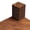 Brown - Diagonal, variant on Beefurni Wood Deck Tiles, 10 Piece Interlocking Patio Flooring with Plastic Base, Dark Brown