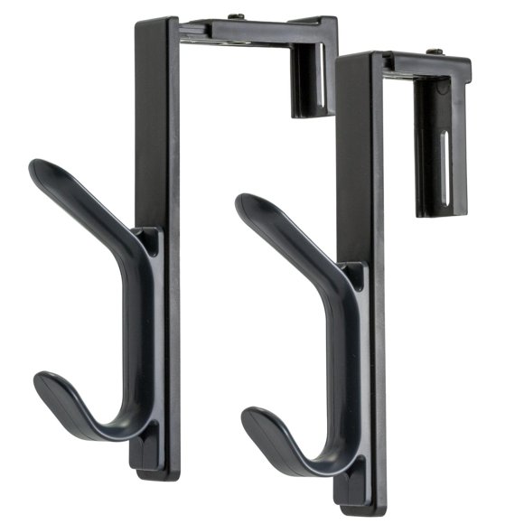 Ganchos de Doble Capa Officemate Ajustables Blanco Paquete de 2