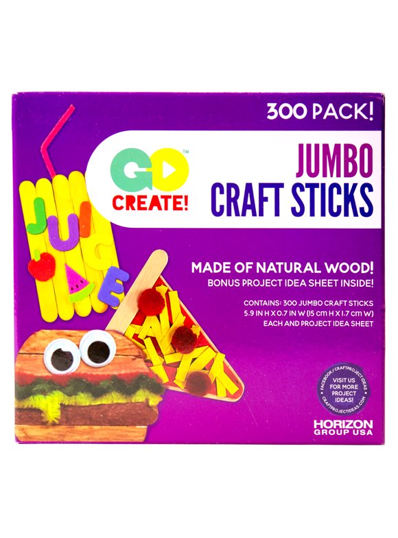 Popsicle Sticks & Dowels in Basic Craft Supplies