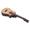 thumbnail image 3 of Modelo de guitarra clásica acústica en miniatura, Mini guitarra de madera, decoración de escritorio, regalos de 20cm, 3 of 8