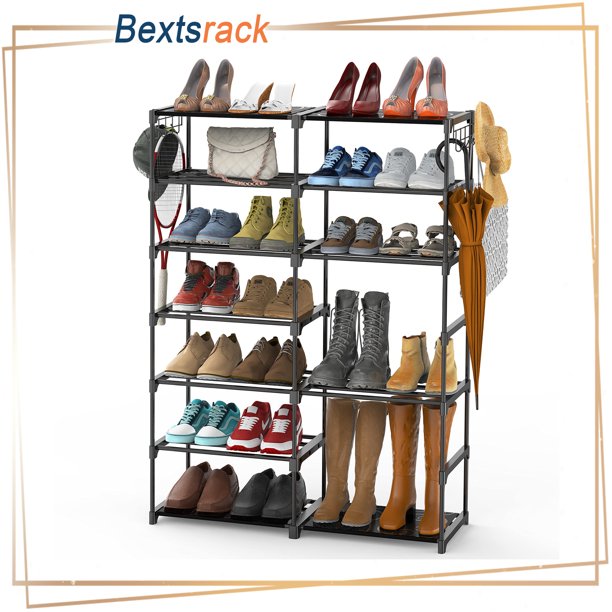 Shoe Rack Organizer, Bextsrack Closet Shoe Rack 7 Tier Shoe Racks for