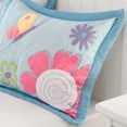thumbnail image 4 of Home Essence Kids Reversible Flower Petal 4 Piece Pink Coverlet Set, Full/Queen, 4 of 6