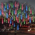 thumbnail image 2 of Luces navideñas Adecorty Meteor Shower, 8 tubos, 192 LED, 2 of 8